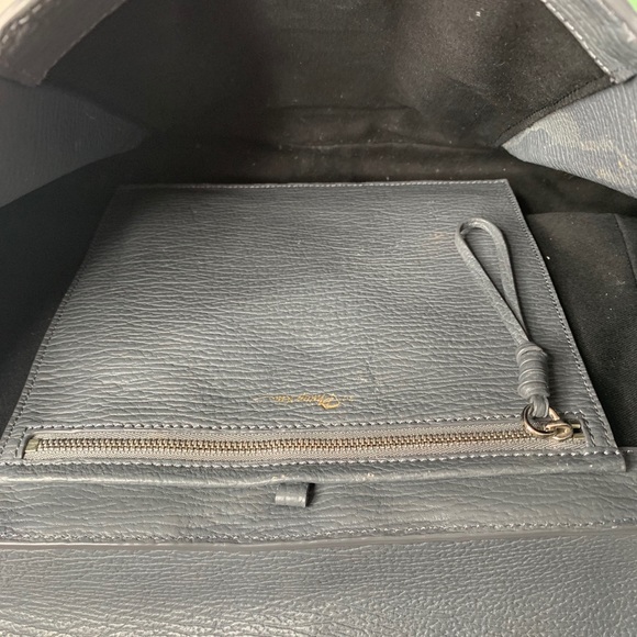 3.1 Phillip Large Grey Leather Silver Pashli Tote - Picture 16 of 16